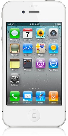 Смартфон APPLE iPhone 4 8GB White - Орёл