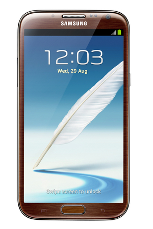 Смартфон Samsung Galaxy Note 2 GT-N7100 Amber Brown - Орёл